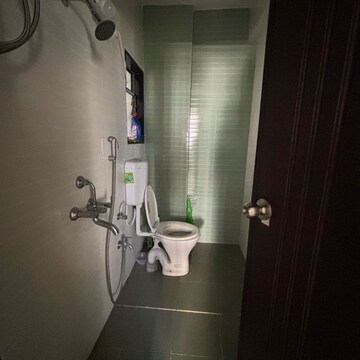 Bathroom in 1 BHK Apartment at Lalani Valentine Apartment 1 Wing D, Riddhi Gardens – for Rent