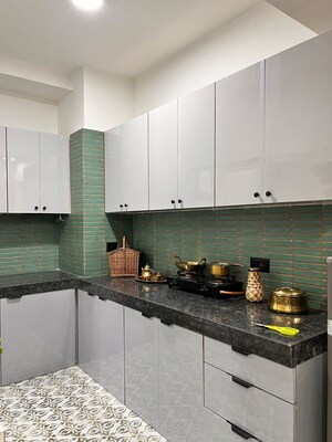 Kitchen in Studio Apartment at Purva Silversands, Mundhwa – for Rent