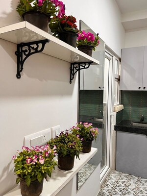 Balcony in Studio Apartment at Purva Silversands, Mundhwa – for Rent