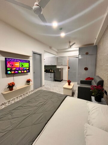 Bedroom in Studio Apartment at Purva Silversands, Mundhwa – for Rent