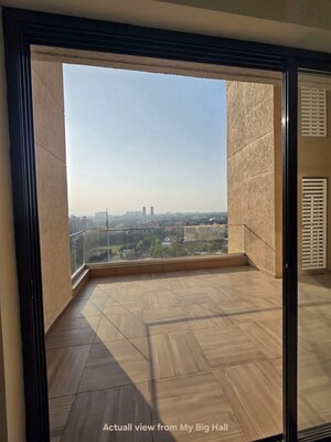 Terrace in 4 BHK Apartment at Supreme Belmac Residences, Kalyani Nagar – for Rent