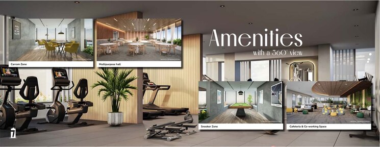 Gym, virkar-seven 3 Bedroom 1424 Sq.Ft. Apartment In Baner Pune 9833839