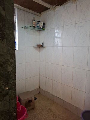 Bathroom in 1 BHK Apartment at Punyadham Apartment, Sainath Nagar – for Rent