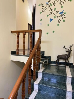 Staircase in 3 BHK Villa at Sarjapur Road – for Rent