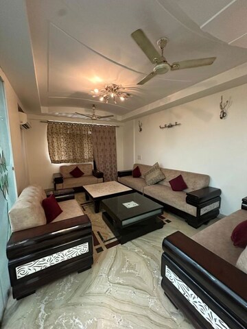 Living Room in 4 BHK Apartment at Anand Niketan CGHS, Sector 52 – for Rent