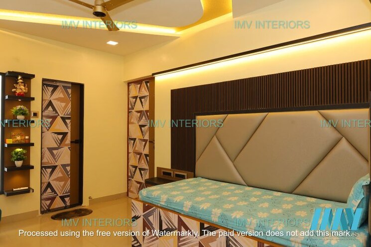 Bedroom, bharat-shiv-sai-paradise 3 Bedroom 1450 Sq.Ft. Apartment In Majiwada Thane 9833919