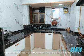 Kitchen in 3 BHK Apartment at Bharat Shiv Sai Paradise, Majiwada – for Sale