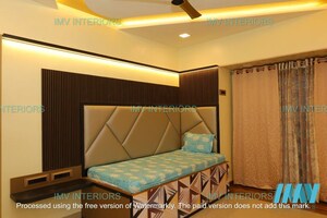 Bedroom in 3 BHK Apartment at Bharat Shiv Sai Paradise, Majiwada – for Sale