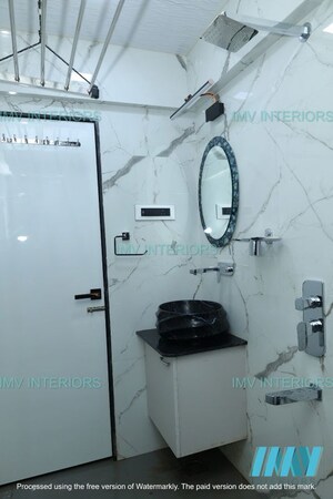 Attached Bathroom in 3 BHK Apartment at Bharat Shiv Sai Paradise, Majiwada – for Sale