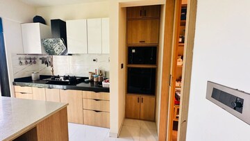 Kitchen in 4 BHK Apartment at Lodha Sterling, Kolshet Road – for Rent