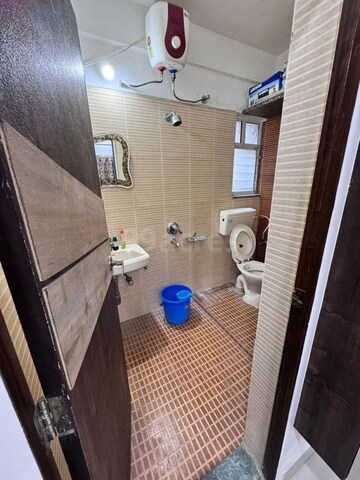 Bathroom in 2 BHK Apartment at Kumar Primavera, Wadgaon Sheri – for Rent