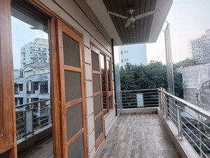 Balcony in 3 BHK Builder Floor at Uppal Southend, Sector 49 – for Rent