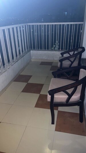 Balcony in 3 BHK Apartment at Golden Sand Apartments, Dhakoli – for Sale