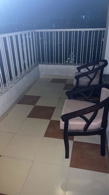 Balcony in 3 BHK Apartment at Golden Sand Apartments, Dhakoli – for Sale