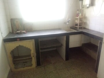Kitchen in 1 RK Apartment at Gopinath Nagar CHS, Kothrud – for Rent