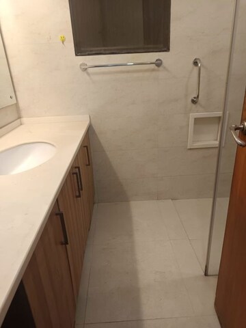 Balcony in 3 BHK Apartment at Ansal Sushant Apartments, Sushant Lok I – for Rent