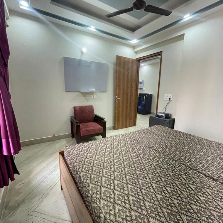 Bedroom, global-foyer 2 Bedroom 1200 Sq.Ft. Apartment In Golf Course Road Gurgaon 9834070