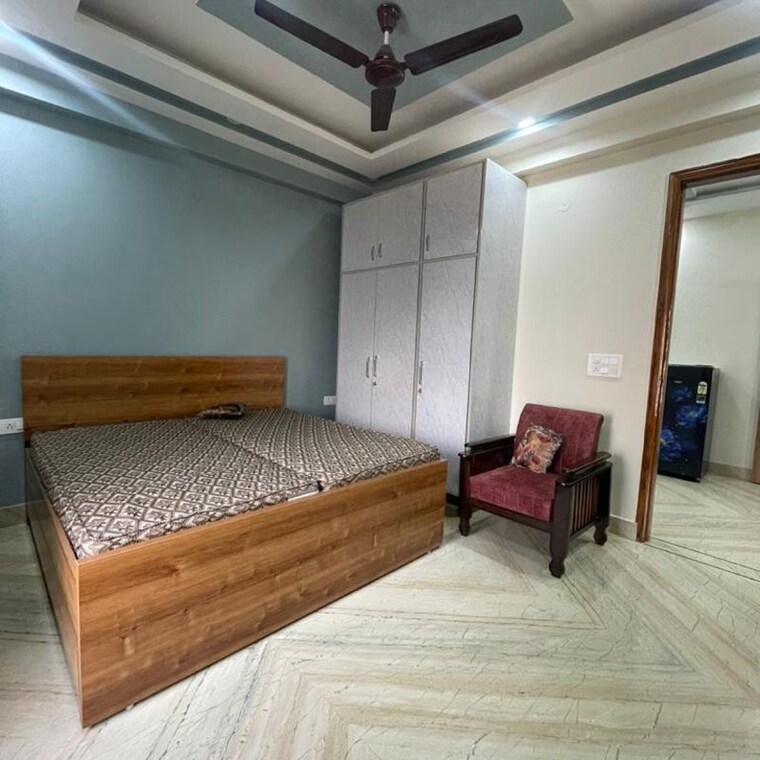 Bedroom, global-foyer 2 Bedroom 1200 Sq.Ft. Apartment In Golf Course Road Gurgaon 9834070