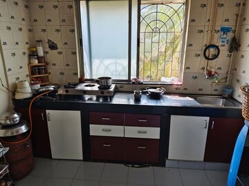 Kitchen in 1 BHK Apartment at Mahalaxmi CHS Kharghar Sector 15, Kharghar Sector 15 – for Rent