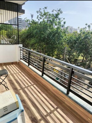 Balcony in 2 BHK Builder Floor at Hong Kong Bazaar, Sector 57 – for Rent