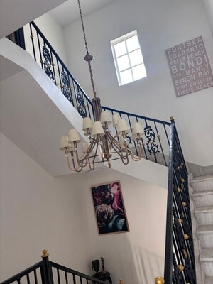 Staircase in 5 BHK Villa at Kanke – for Sale