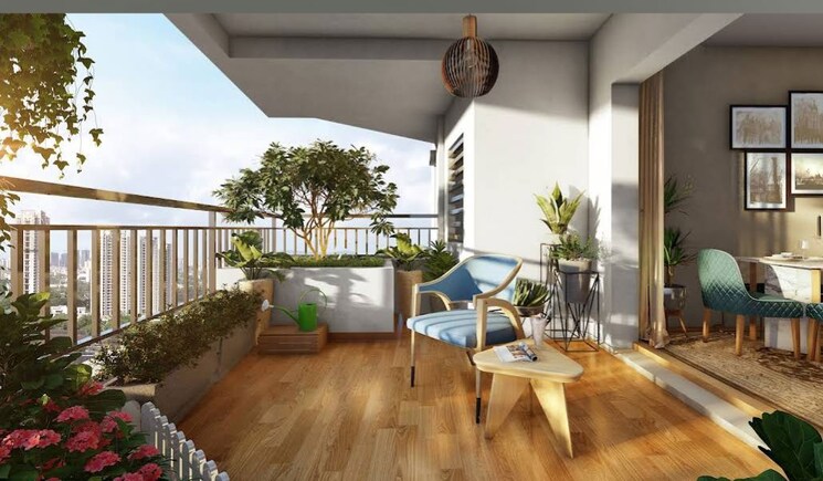 Balcony, ira-moon-glade 3 Bedroom 1400 Sq.Ft. Apartment In Narsingi Hyderabad 9834584