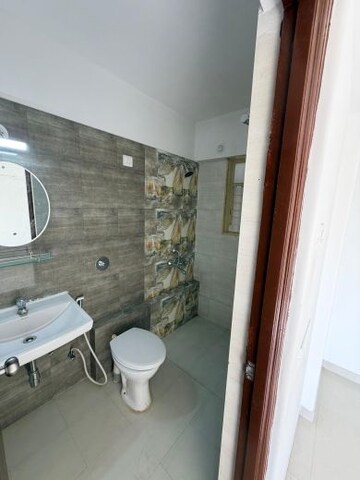 Bathroom in 2 BHK Apartment at Goel Ganga Amber, Tathawade – for Rent
