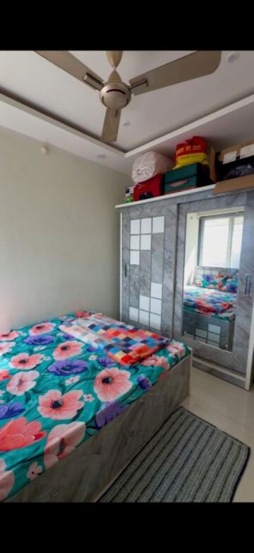 Bedroom in 2 BHK Apartment at Sukhwani Skylines, Wakad – for Rent