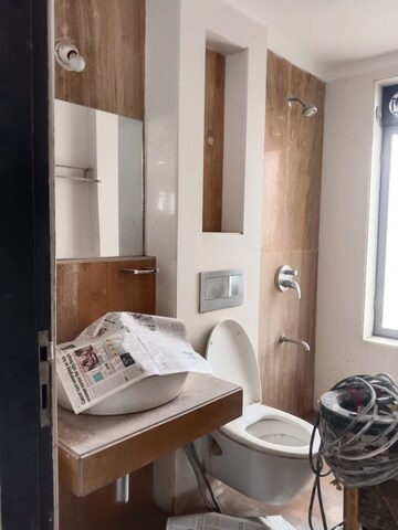 Bathroom in 3 BHK Apartment at Lodha Luxuria, Majiwada – for Rent
