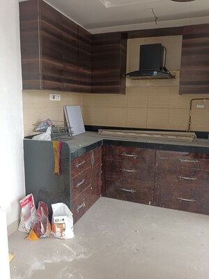 Kitchen in 3 BHK Apartment at Lodha Luxuria, Majiwada – for Rent