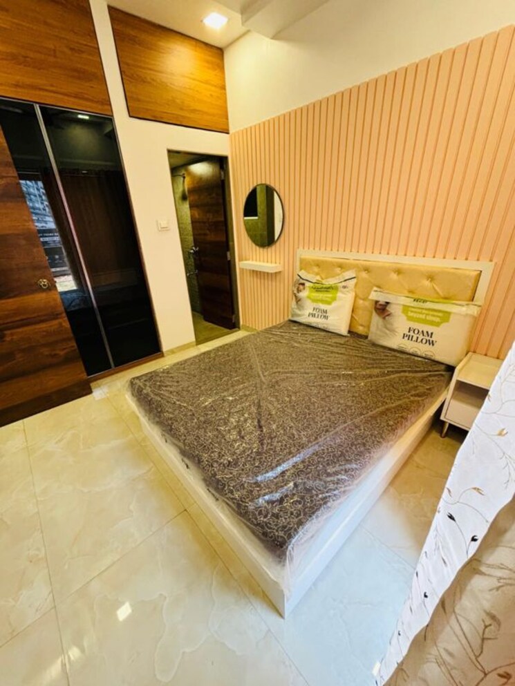 Bedroom, aarav-subhash-residency 1 Bedroom 555 Sq.Ft. Apartment In Titwala Thane 9834654