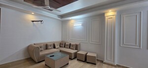 Living Room in 3 BHK Builder Floor at Saket – for Rent