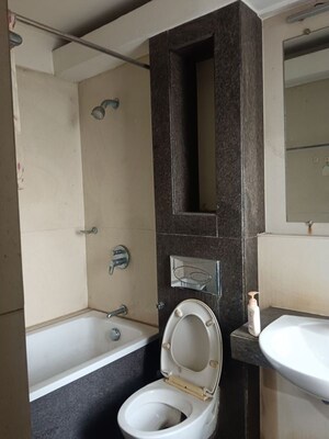 Bathroom in 3 BHK Apartment at Lodha Luxuria, Majiwada – for Sale