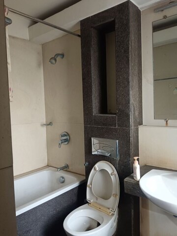 Bathroom in 3 BHK Apartment at Lodha Luxuria, Majiwada – for Sale