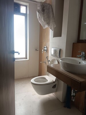 Bathroom in 3 BHK Apartment at Lodha Luxuria, Majiwada – for Sale