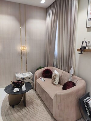 Living Room in 2 BHK Apartment at Arihant Avanti, Shilphata – for Sale