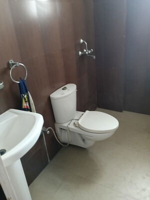 Bathroom in 3 BHK Apartment at Dhakoli – for Sale