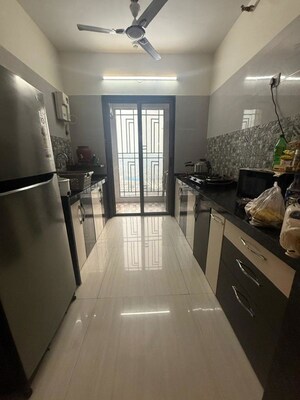 Kitchen in 1 BHK Apartment at Amar Galaxy Apartment, Dombivli West – for Sale