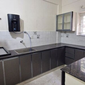 Kitchen in 2 BHK Builder Floor at Kondapur – for Rent