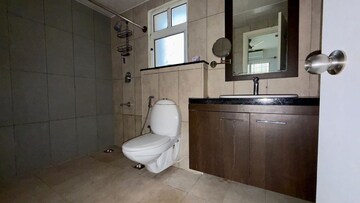 Bathroom in 2 BHK Apartment at Prestige Lakeside Habitat Apartments, Whitefield – for Rent