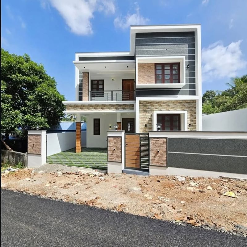 3 BHK + Pooja Room Villa For Sale in Olavakode