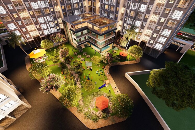 Balcony, kalyan east 1 Bedroom 689 Sq.Ft. Apartment In Kalyan East Thane 9835296