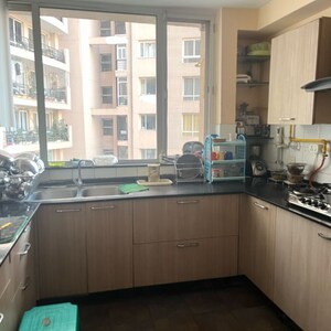 Kitchen in 2 BHK Apartment at Unitech Escape, Rosewood City – for Sale