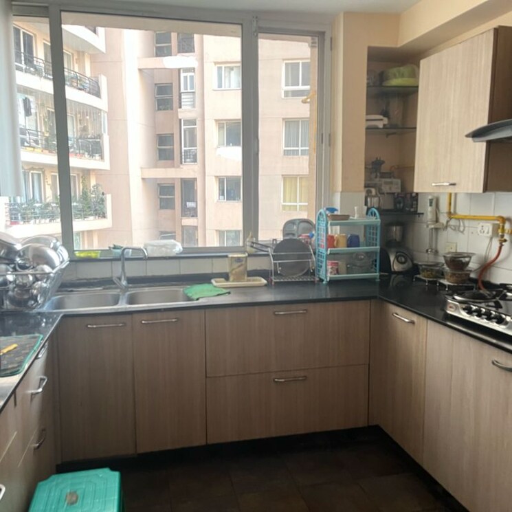 Kitchen, unitech-escape 2 Bedroom 1623 Sq.Ft. Apartment In Rosewood City Gurgaon 9835443