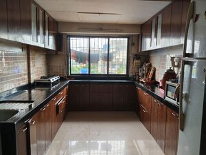 Kitchen in 2 BHK Apartment at Chandanbala Kutir CHS, Vile Parle East – for Rent