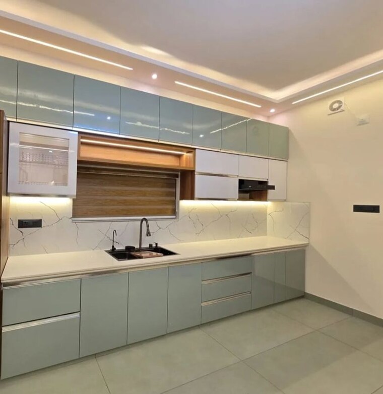 Kitchen, ottapalam 3 Bedroom 1200 Sq.Ft. Villa In Ottapalam Palakkad 9835300