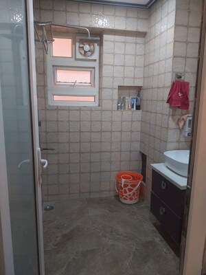 Bathroom in 3 BHK Apartment at Patparganj – for Rent