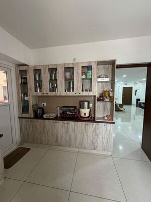 Kitchen in 4 BHK Apartment at Niharika Skyline, Manikonda – for Rent