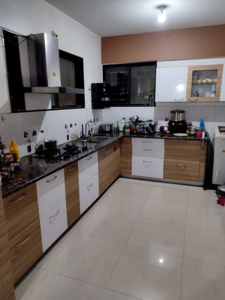 Kitchen, yashoda-golden-trellis 3 Bedroom 1650 Sq.Ft. Apartment In Balewadi Pune 9836323