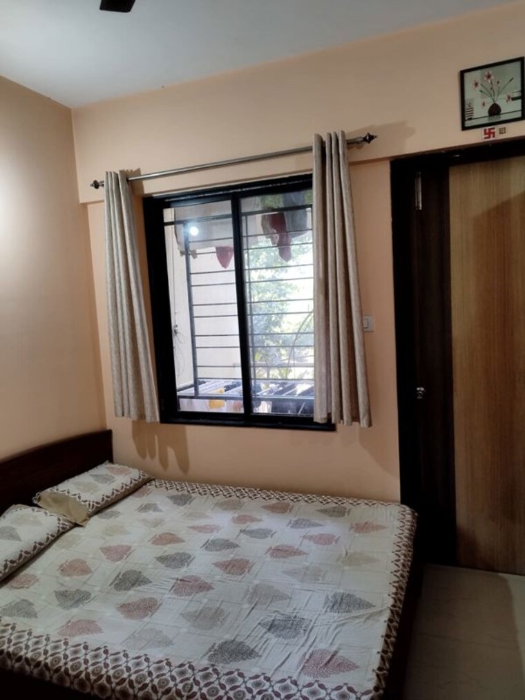 Bedroom, yashoda-golden-trellis 3 Bedroom 1650 Sq.Ft. Apartment In Balewadi Pune 9836323